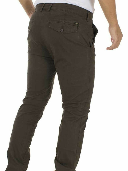 Garage Fifty5 Herrenhose Chino Braun