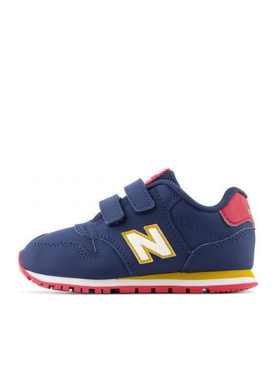 500 Kids Sneakers with Scratch Blue