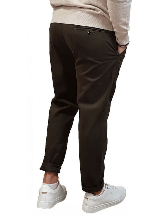 Cover Jeans Crown Men's Chino Trousers Khaki