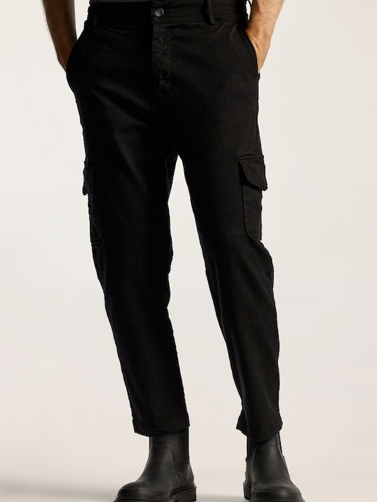 Dirty Laundry Men's Trousers Cargo Black