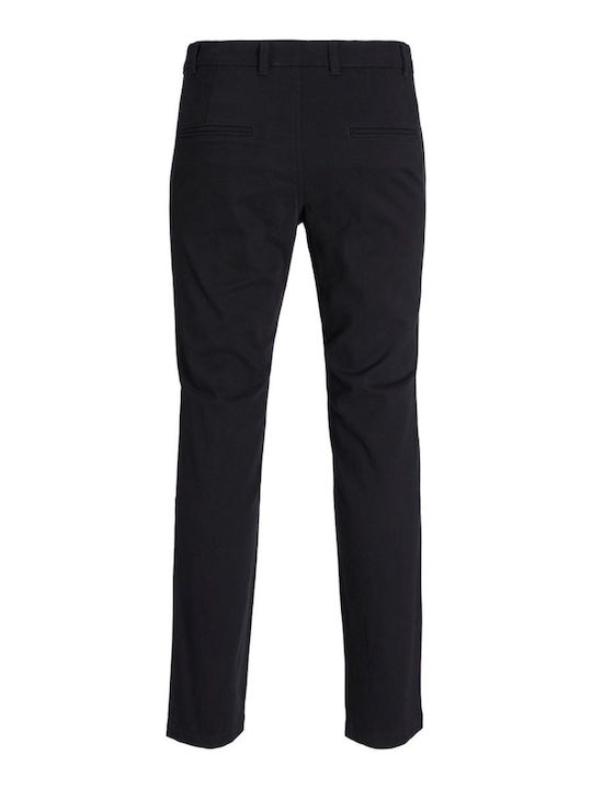 Παντελόνι Chino Ελαστικό σε Slim Εφαρμογή Μαύρο