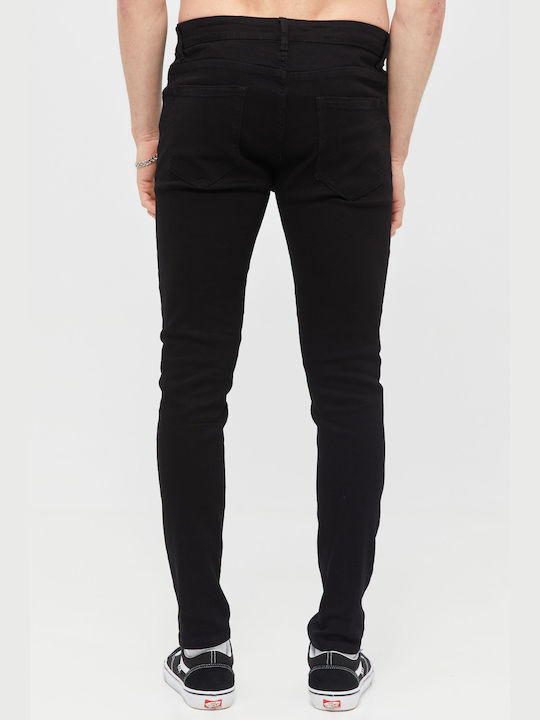 Aristoteli Bitsiani Men's Trousers in Skinny Fit Black