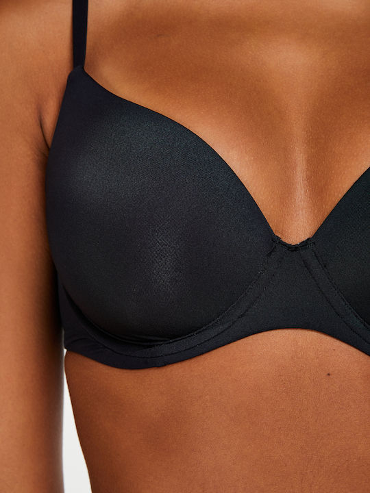 Super Soft Bra Underwire Black