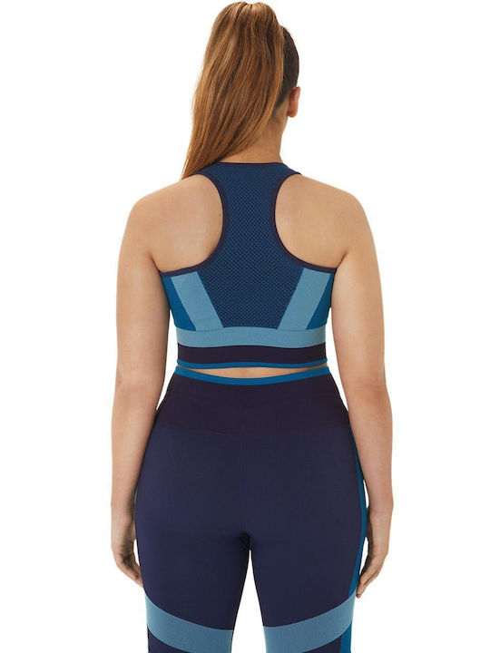 Women's Sports Bra without Padding Navy Blue