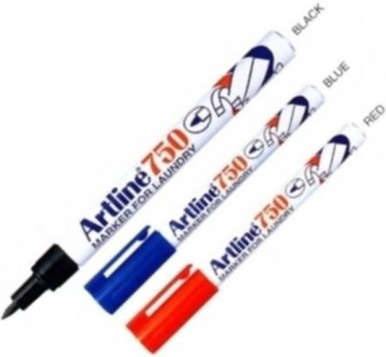 Artline 750 Marker Albastru Indelebil pentru Material textil