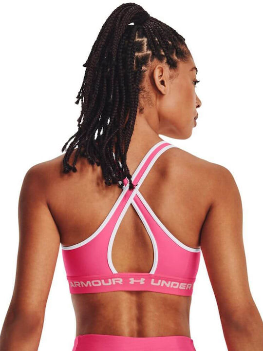 Under Armour Women's Sports Bra without Padding Pink