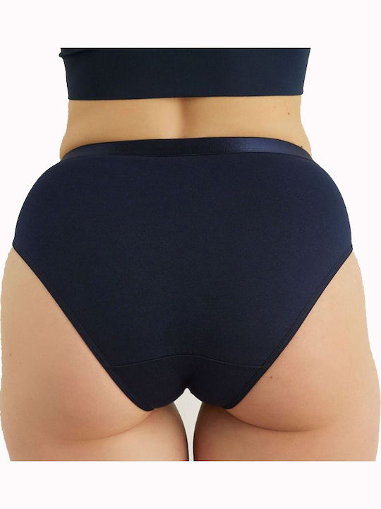 Βαμβακερά Damen Slip MultiPack mit Spitze Schwarz