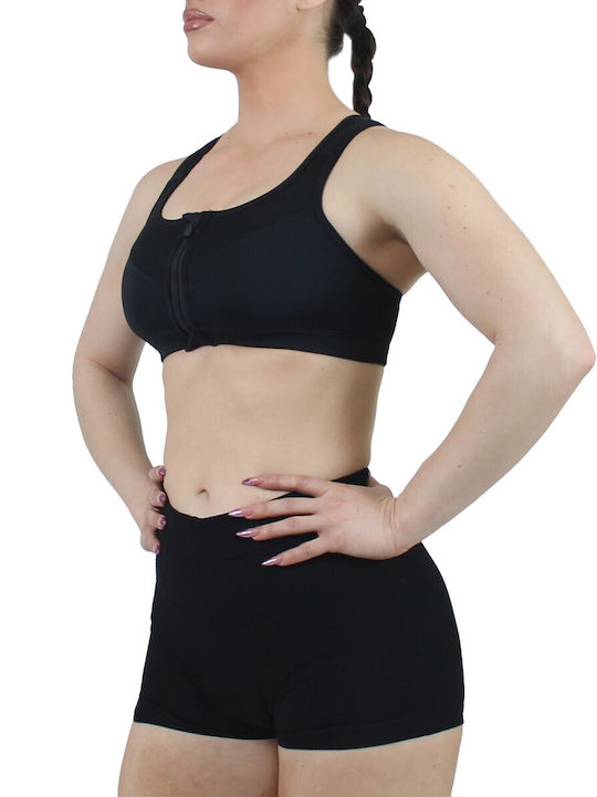 Women's Sports Bra without Padding Black