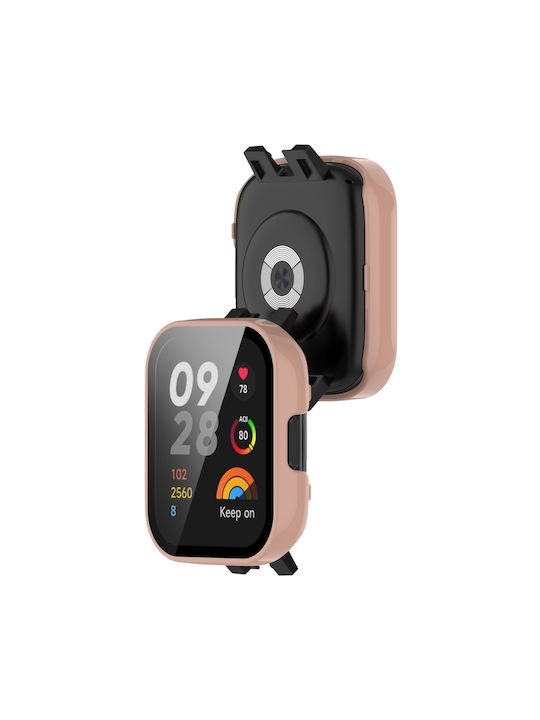 Πλαστική Θήκη σε Ροζ χρώμα για Xiaomi Redmi Watch 3
