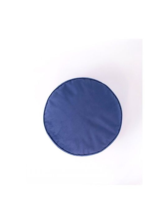 Πουφ Μαξιλάρα Μπλε 60x20x20cm