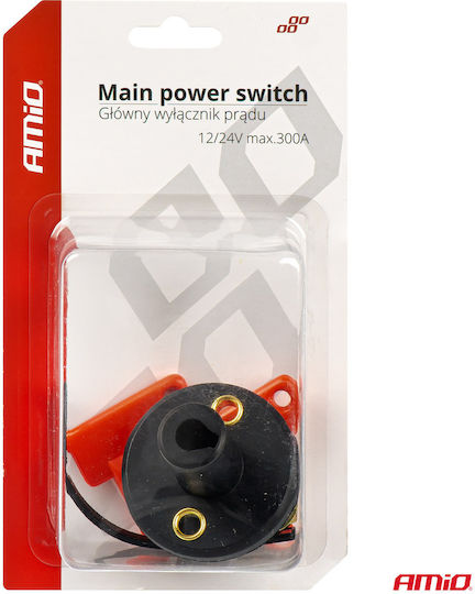 AMiO Car Battery Switch 12V-24V Universal