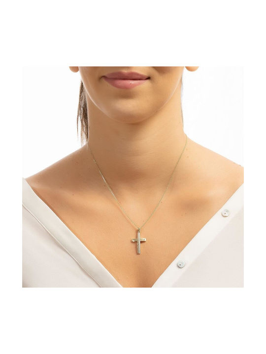 Eforo Femeiesc Aur Cruce 14K