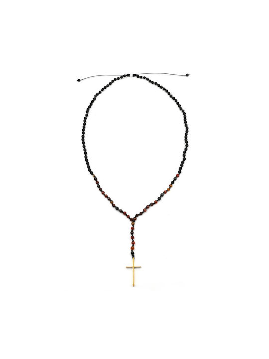 Poco Loco Men's Cross with Chain