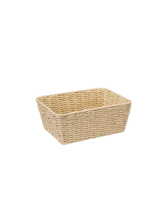 Spitishop Wicker Bread Basket Beige F-V 25cm