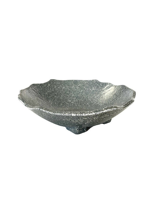 Atlas Melamin Melamine Salad Bowl Gray 25x8cm