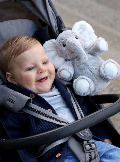 Cloud b Plush Elephant with Sound for Newborns 21.5 cm