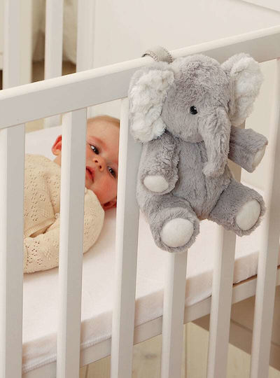 Cloud b Plush Elephant with Sound for Newborns 21.5 cm
