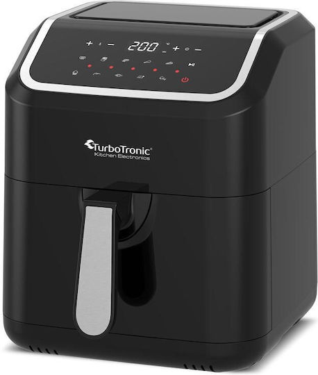 Turbotronic Air Fryer 5lt Μαύρο TT-AF12D
