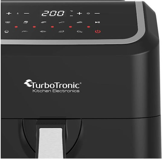 Turbotronic Air Fryer 5lt Μαύρο TT-AF12D