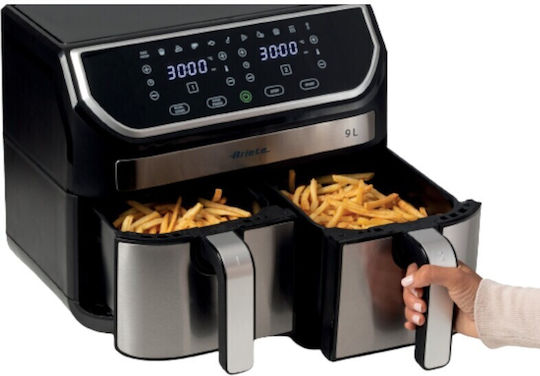 Ariete Dual Metal 4625 Air Fryer 9lt Silver