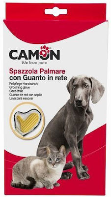 Camon Latex Massage Dog Glove for Hair Care