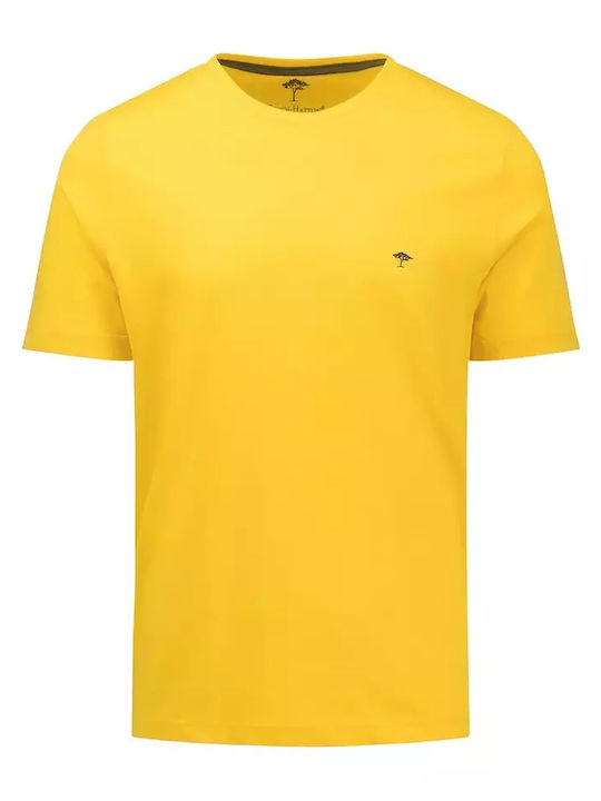 Fynch Hatton Men's Short Sleeve T-shirt Yellow