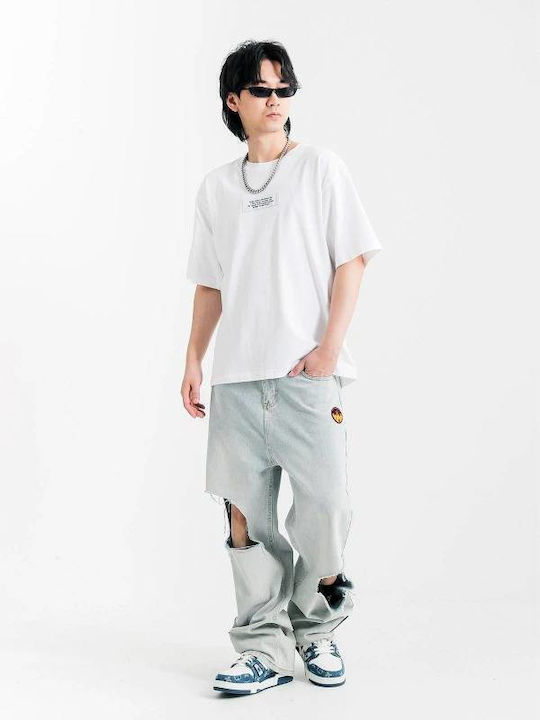 Mod Wave Movement Tricou Alb