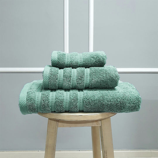 Joli Premium Hotel Towels Face 90x50cm Bay Leaf Mint Colour Weight 600gsm
