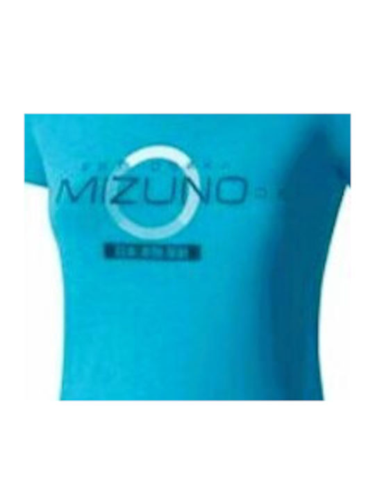 Mizuno Femeie Sport Bluză Mâneci scurte Albastră