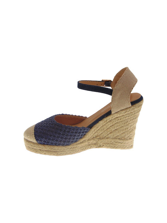 Besty HD055-130 Damen Espadrille Blau 42946