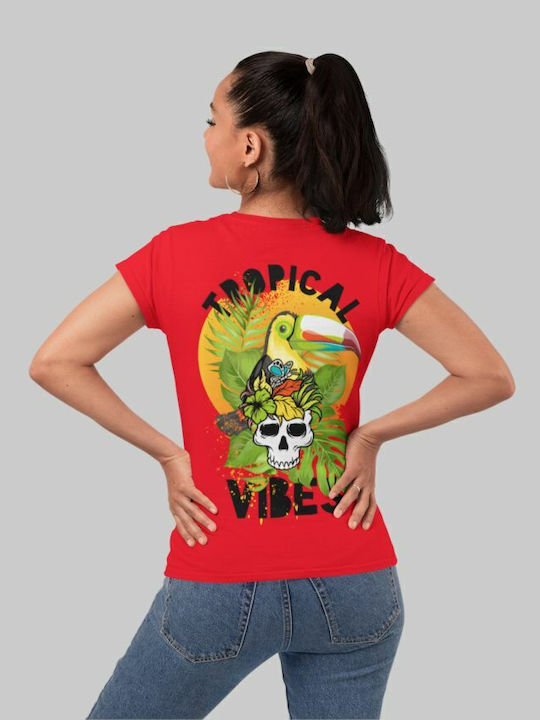 TKT Femeiesc Tricou Roz Bumbac