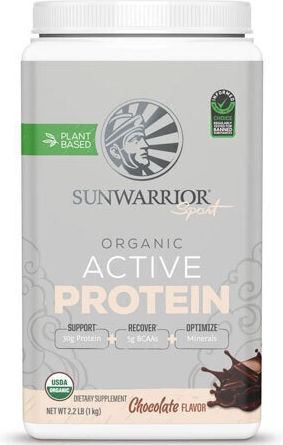 Sunwarrior Active Protein Без Лактоза с Вкус Шоколад 1kg