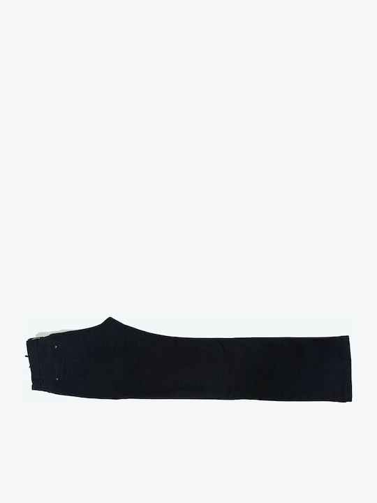 Damen Stoff Hose Schwarz