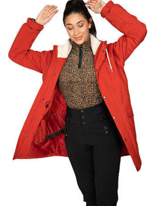 Protest Women's Ski & Snowboard Jacket Red 6611602-770