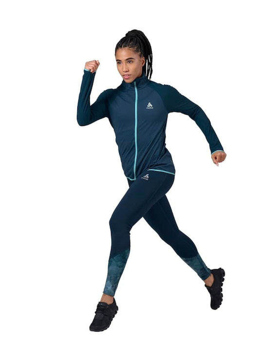 Zeroweight Warmer Softshell Damen Jacke Marineblau
