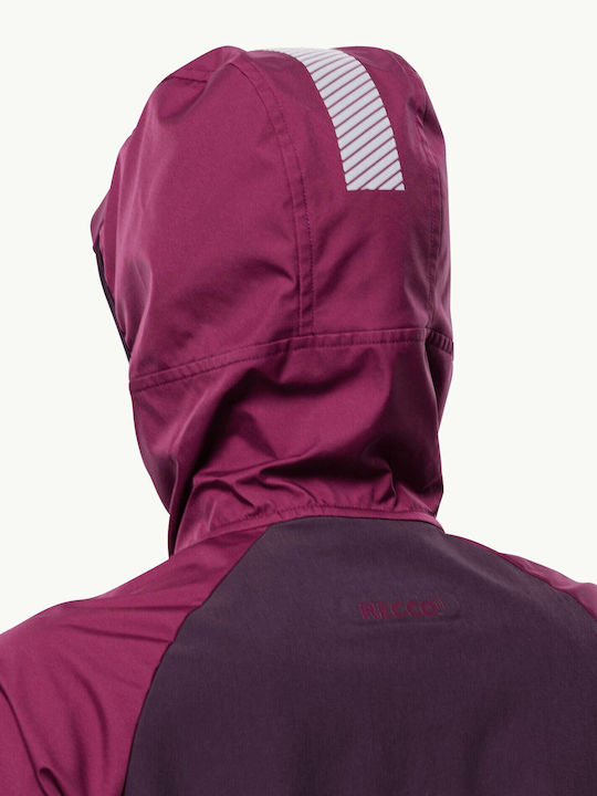 Scurtă Jachetă de femei Puffer Violet