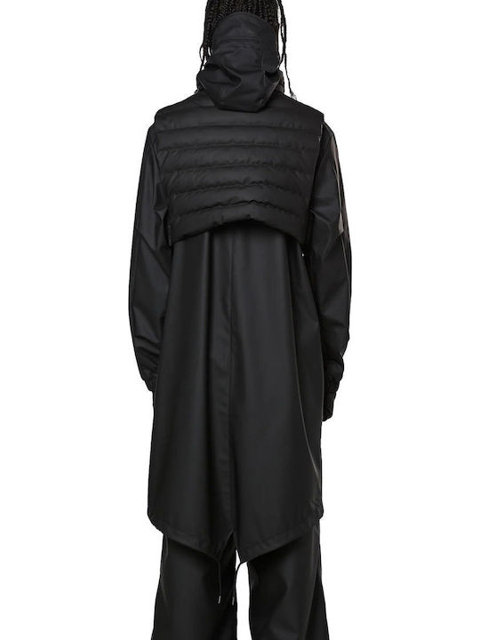 Trekker Women's Long Lifestyle Jacket for Winter Black