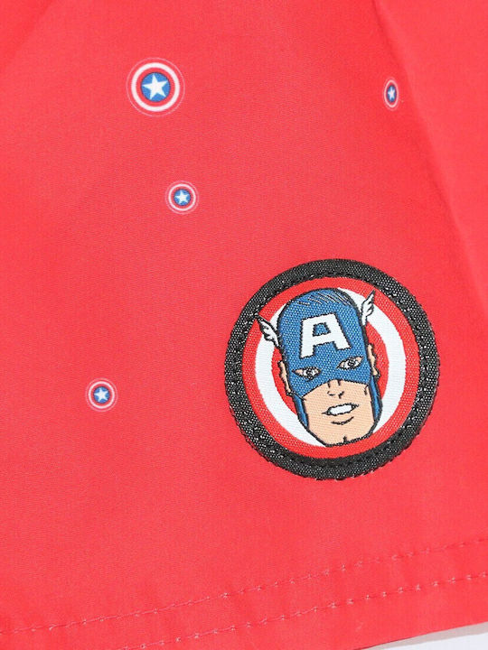 Marvel Παιδικό Μαγιό Βερμούδα / Σορτς Κόκκινο