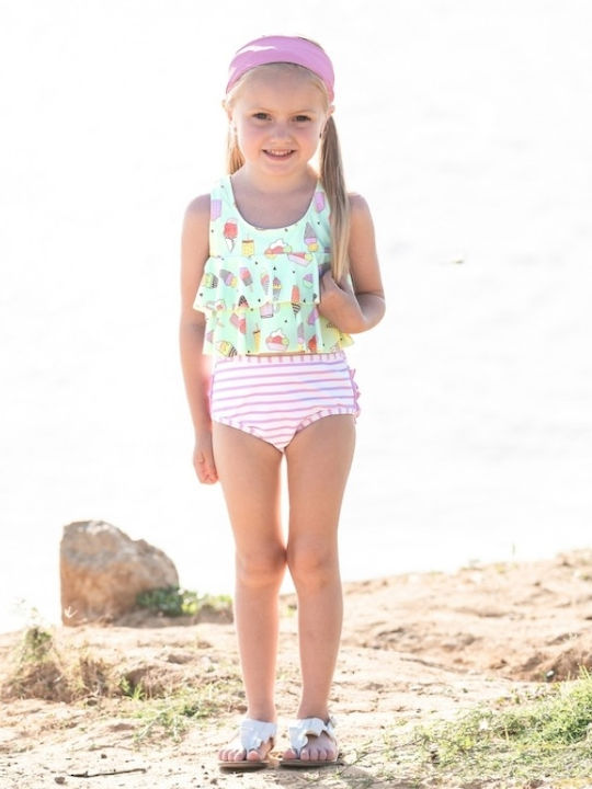 Ruffle Butts Costum de baie pentru copii Bikini Violet