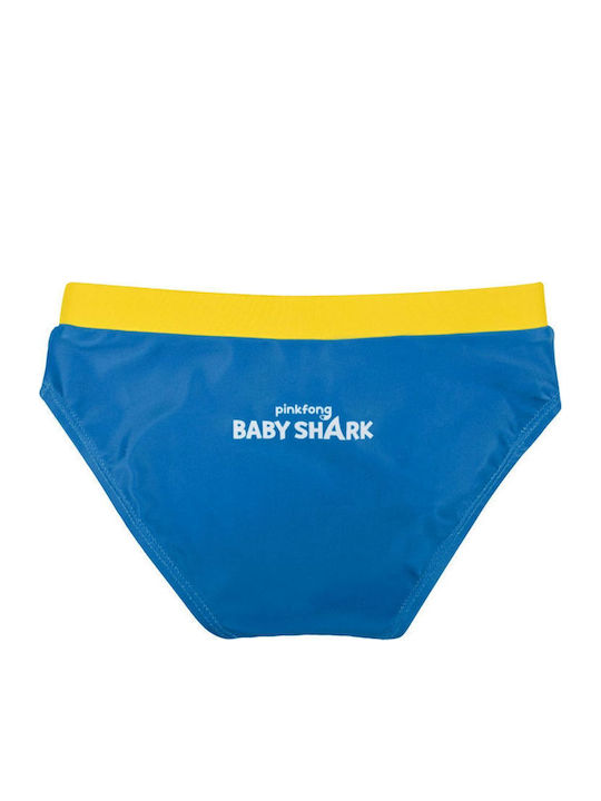 Stamion Baby Shark Kinder Badeanzug Badeslips Hellblau