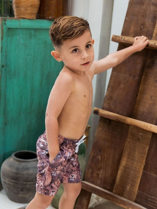 Koko Noko Kids Swimwear Swim Shorts Brown