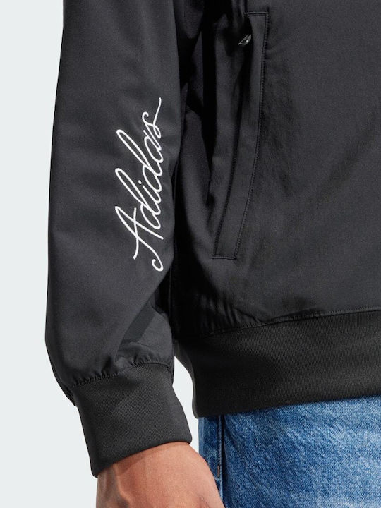 Scribble Athletic Jacket Black