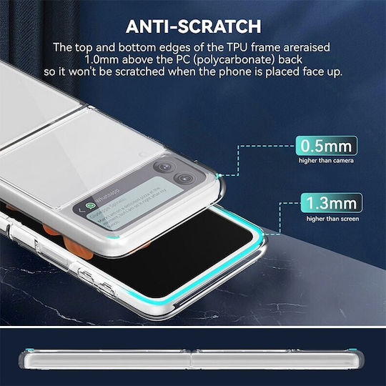 Back Cover Σιλικόνης Διάφανο (Galaxy Z Flip4)