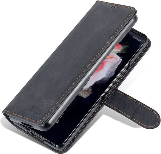 AZNS Wallet Δερματίνης Μαύρο (Galaxy Z Fold4)