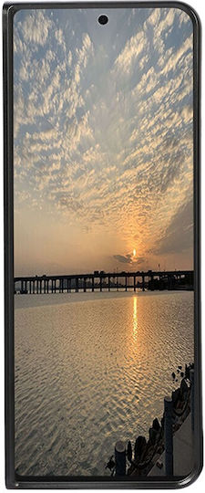 Galaxy Back Cover Πλαστικό Κόκκινο (Galaxy Z Fold 3)