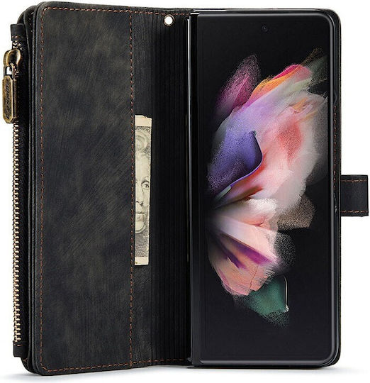 Galaxy Wallet Δερματίνης Μαύρο (Galaxy Z Fold 3)