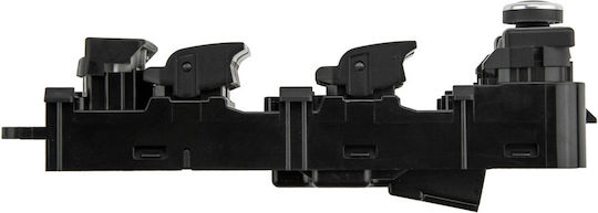 NTY Διακόπτης Παραθύρων Αυτοκινήτου για Land Rover Range Rover / Range Rover Sport Μαύρο