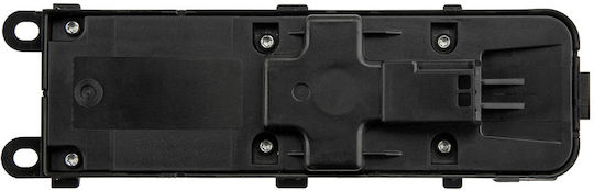 NTY Διακόπτης Παραθύρων Αυτοκινήτου για Land Rover Range Rover / Range Rover Sport Μαύρο