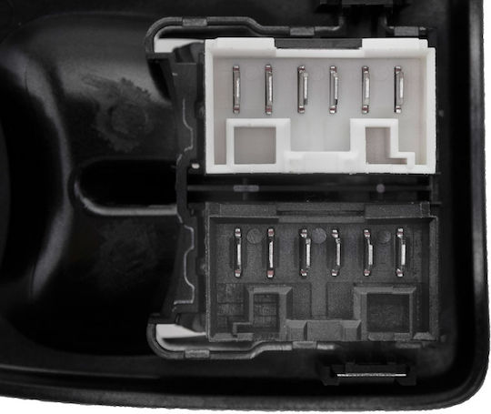 NTY Car Window Switch for Citroen Jumper Fiat Ducato Peugeot Boxer Black