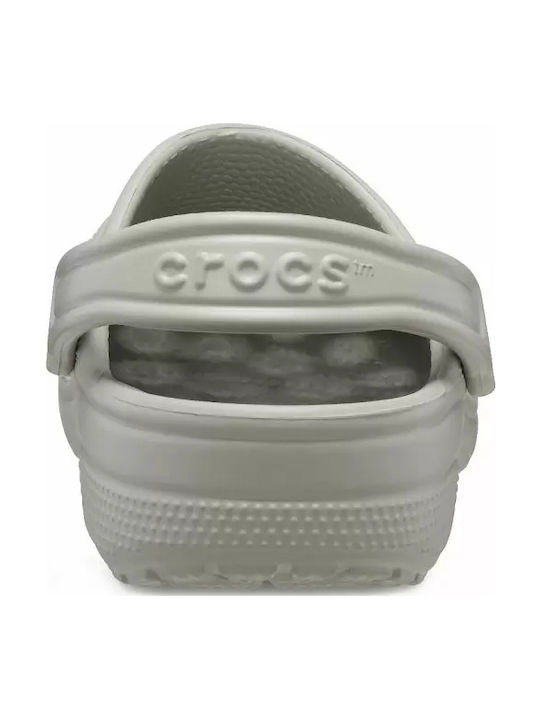 Crocs Classic Clog Σαμπό Γκρι